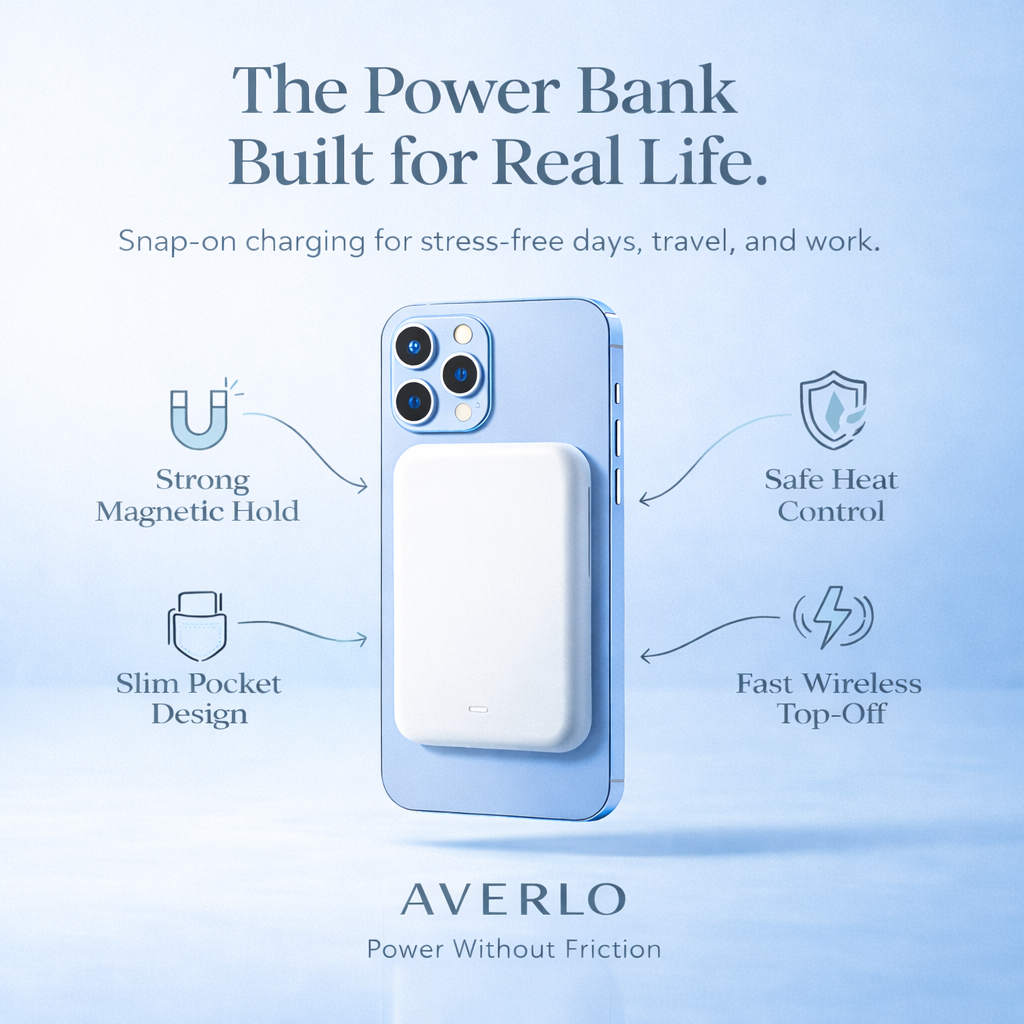 Wireless Magnetic Power Bank