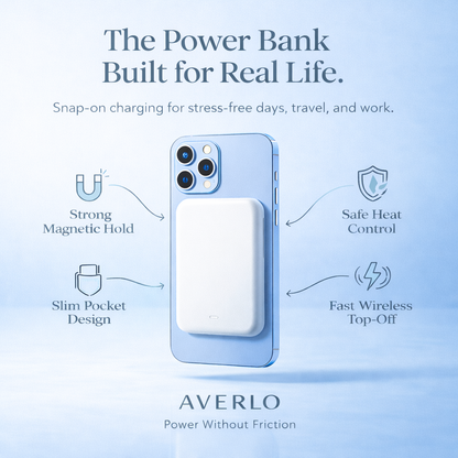 Wireless Magnetic Power Bank